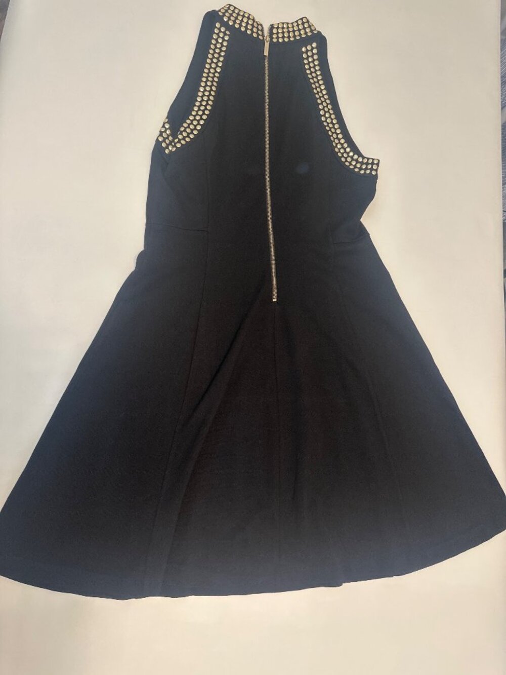 Designer Carmen Marc Valvo black sleeveless dress, Large - Picture 7 of 7